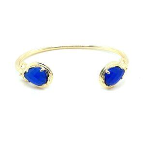 Kendra Scott Andy Navy Blue Stone Cuff